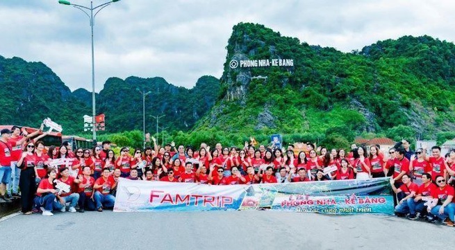 Over 250 travel agencies join fam trip at Phong Nha-Ke Bang National Park