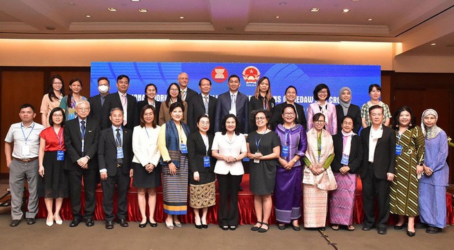 Workshop promotes rights of women and children in ASEAN