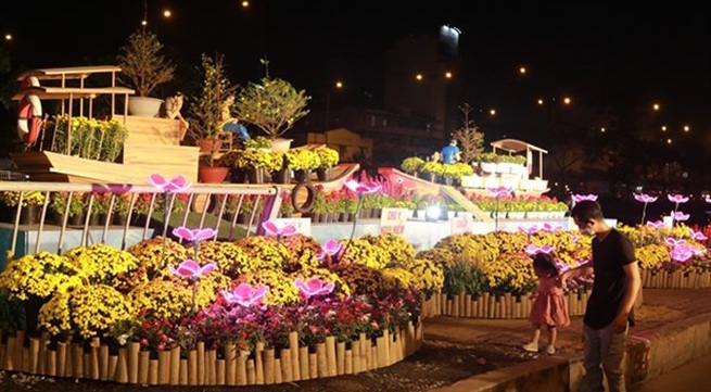 HCM City to host floating flower festival to celebrate Tet