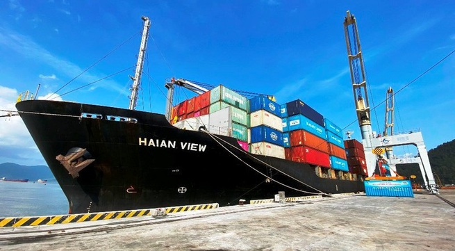 First domestic container shipping route launched at Chan May Port
