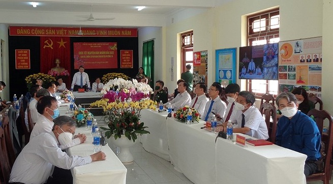 Khanh Hoa extends Tet greetings virtually to Truong Sa soldiers