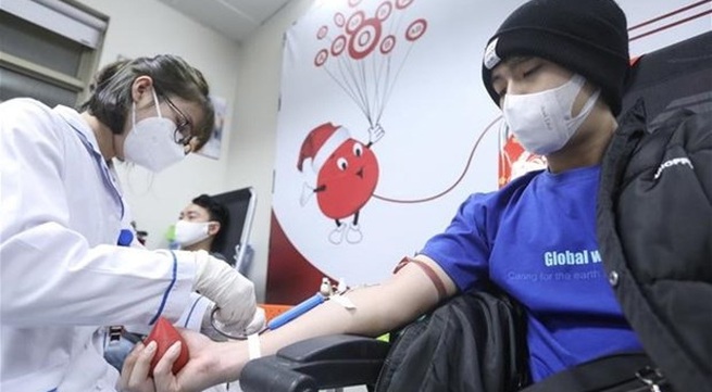 15th “Red Spring” festival collects 8,600 blood units