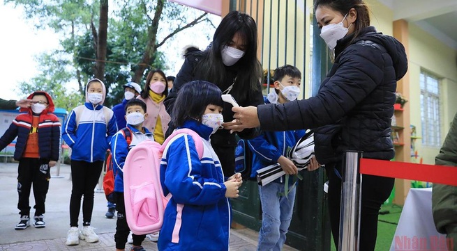 Students in Hanoi’s urban districts set to return to school from February 21