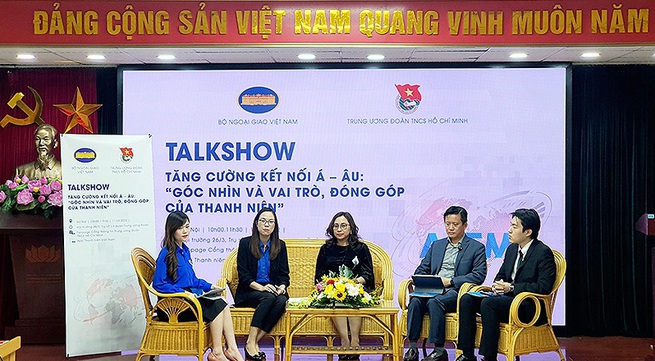 Talk show on enhancing role of Vietnamese youth at ASEM held