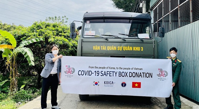 KOICA donates 9.45 million syringes to Vietnam for COVID-19 prevention and control