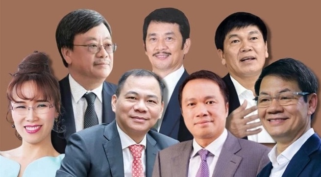 Seven Vietnamese billionaires named on Forbes rich list