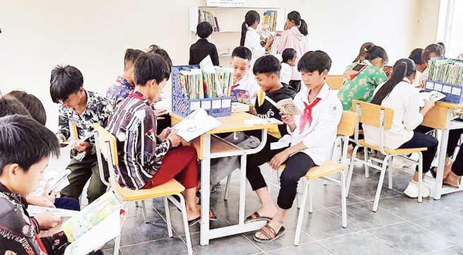 Project helps to spread the joy of reading among children in Vietnam’s rural areas