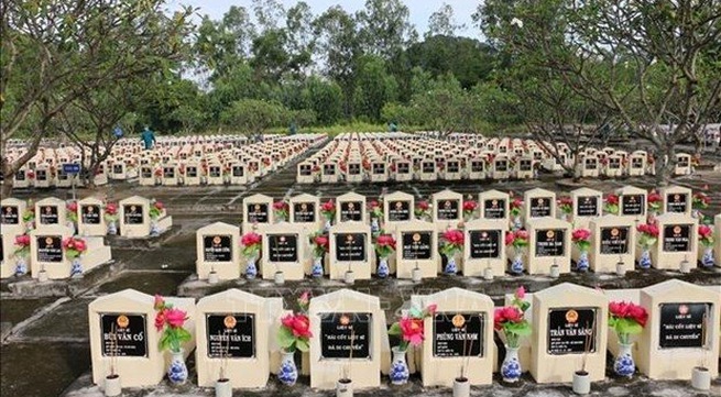 Soldiers’ remains repatriation team in An Giang honoured