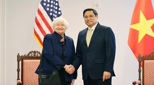 Vietnam seeks cooperation with US to develop healthy stock market