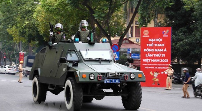 SEA Games 31: Hanoi police ready to ensure safety and security for the tournament