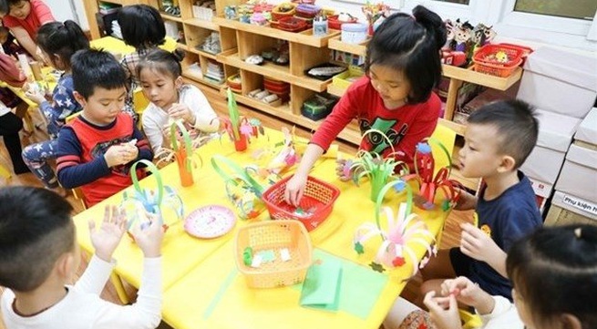 Hanoi's kindergarten pupils to return to school on April 13