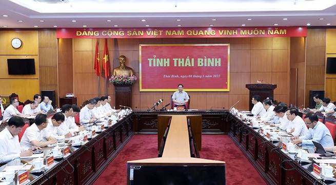 Thai Binh recommended to expand development space towards the sea