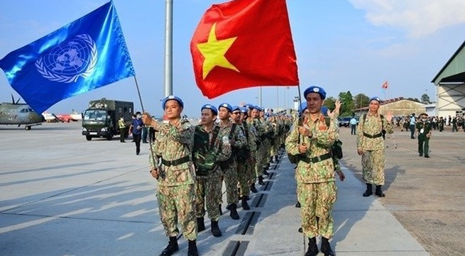 Vietnam sees off 156 sappers to UN peacekeeping mission in Abyei