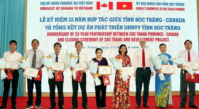 Soc Trang, Canada enjoy fruitful 22-year partnership