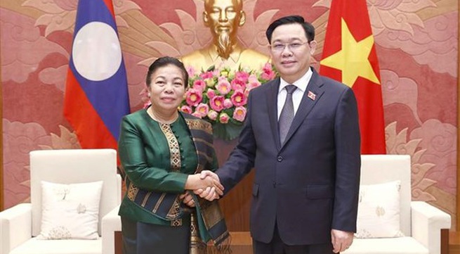 Vietnamese NA willing to support Laos in personnel training: Top legislator