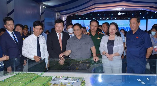 PM attends ground-breaking ceremony for Son My 1 IP in Binh Thuan