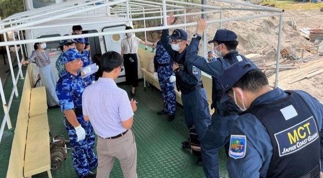 JICA supports strengthening law enforcement capacity of Vietnam’s coast guards