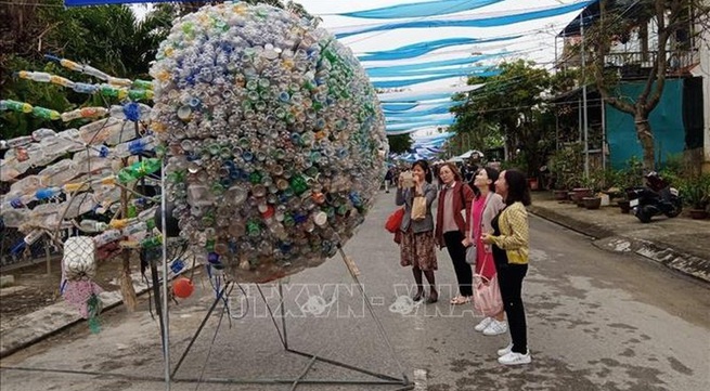'Installation art for marine environment' festival opens in Hoi An