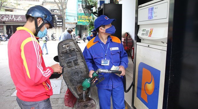 Petrol prices continue falling