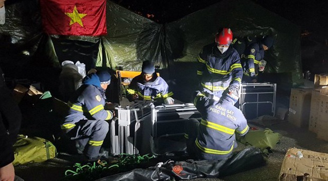 Vietnamese team begins search, rescue mission in Turkey