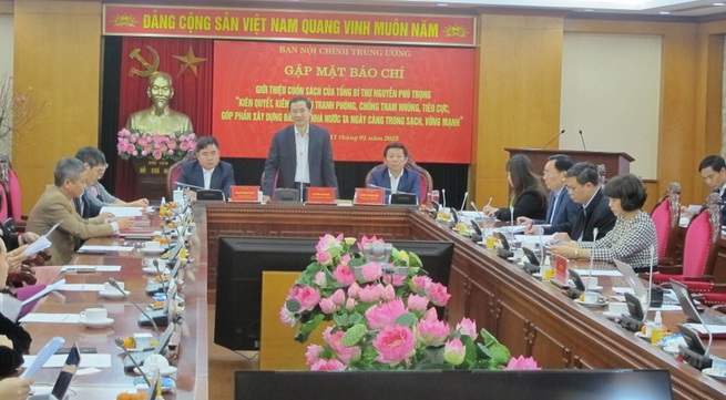 Party chief’s book highlights Vietnam’s fight against corruption