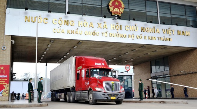 Goods export runs smoothly at Lao Cai Border Gate