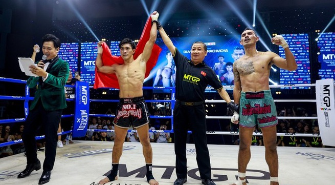 Vietnam win silver belts in first Muay Thai Grand Prix