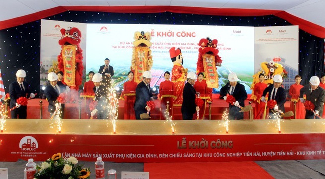 Work commences on major manufacturing projects in Thai Binh Province