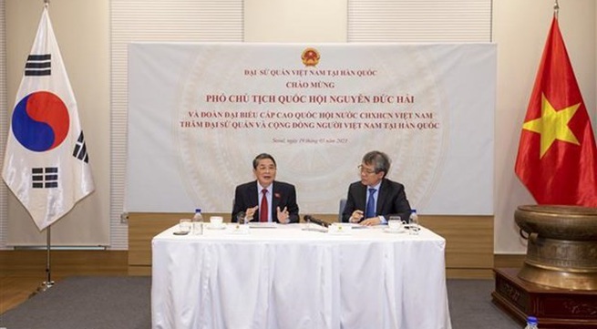 NA Vice Chairman Nguyen Duc Hai pays official visit to RoK