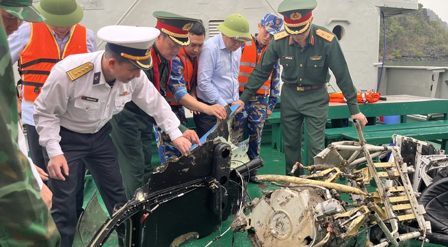 Urgent search and rescue activities deployed for Ha Long bay helicopter crash