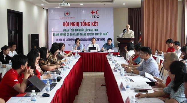 Vietnam Red Cross reviews typhoon relief in 2022