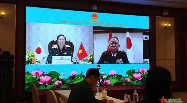 Vietnam, Japan discuss ways to boost defence ties