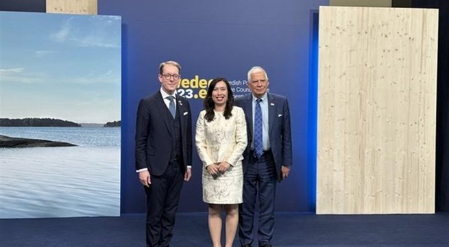 Vietnam attends EU Indo-Pacific Ministerial Forum in Stockholm