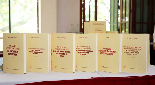 Party leader's book on socialism published in seven foreign languages