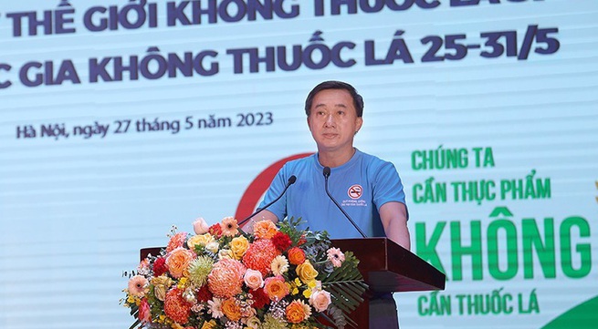 Hanoi: Meeting responds to World No Tobacco Day