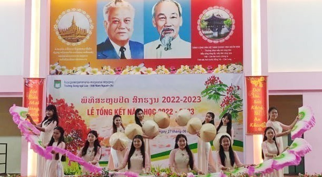 ​Lao-Vietnamese bilingual school concludes 2022-2023 academic year