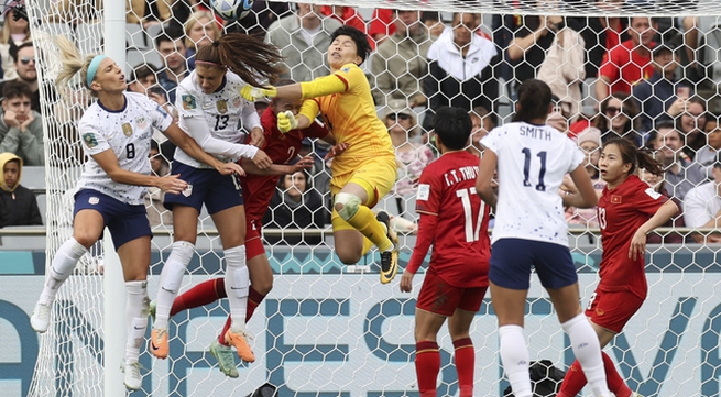 Women football: Vietnam-US match draws impressive viewer number