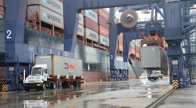 Trade surplus reaches 20.19 billion USD in eight months
