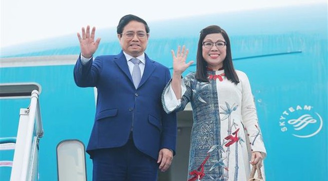 PM Pham Minh Chinh leaves Hanoi for ASEAN-Australia Special Summit