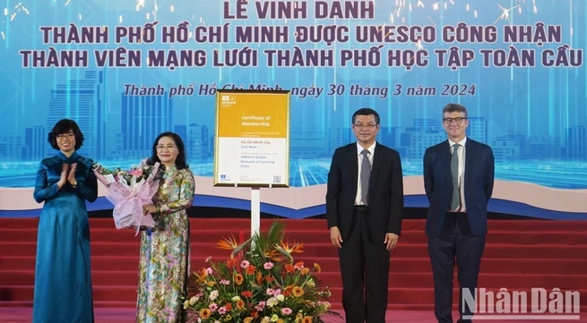 Ho Chi Minh City joins UNESCO Global Network of Learning Cities