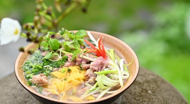 Corn noodle soup: A unique dish in Ha Giang province