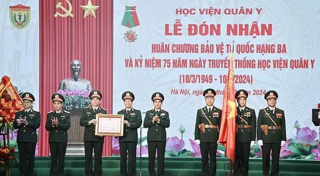 Military Medical Academy honoured with Fatherland Defence Order
