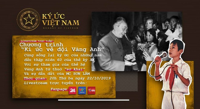 Trực tuyến: Ký ức Việt Nam - Ký ức về đội Vàng Anh