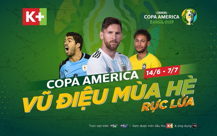 Lá»‹ch Thi Ä'áº¥u Va Trá»±c Tiáº¿p Bong Ä'a Copa America 2019 Brazil Argentina Tranh Ngoi VÆ°Æ¡ng Vtv Vn