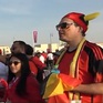 Màn đấu khẩu thú vị của cặp vợ chồng Bỉ - Maroc tại World Cup 2022