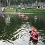 Hà Nội: Bé trai tử vong dưới hồ Bảy Mẫu trong Công viên Thống Nhất