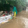 Hầm chui Đại lộ Thăng Long vẫn còn ngập nước