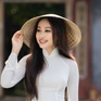Nhan sắc Hoa khôi miền Trung Đoàn Hồng Trang thi Miss Global 2022