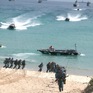 Hải quân đánh bộ diễn tập thực binh bảo vệ chủ quyền biển đảo