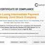 Ngân Lượng đạt chứng nhận bảo mật quốc tế PCI DSS